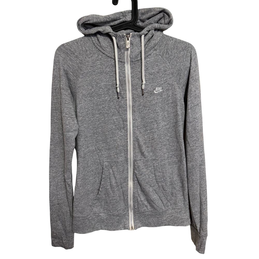 Nike Full Zip LightWeight Hooded Sweatshirt Womens Size M